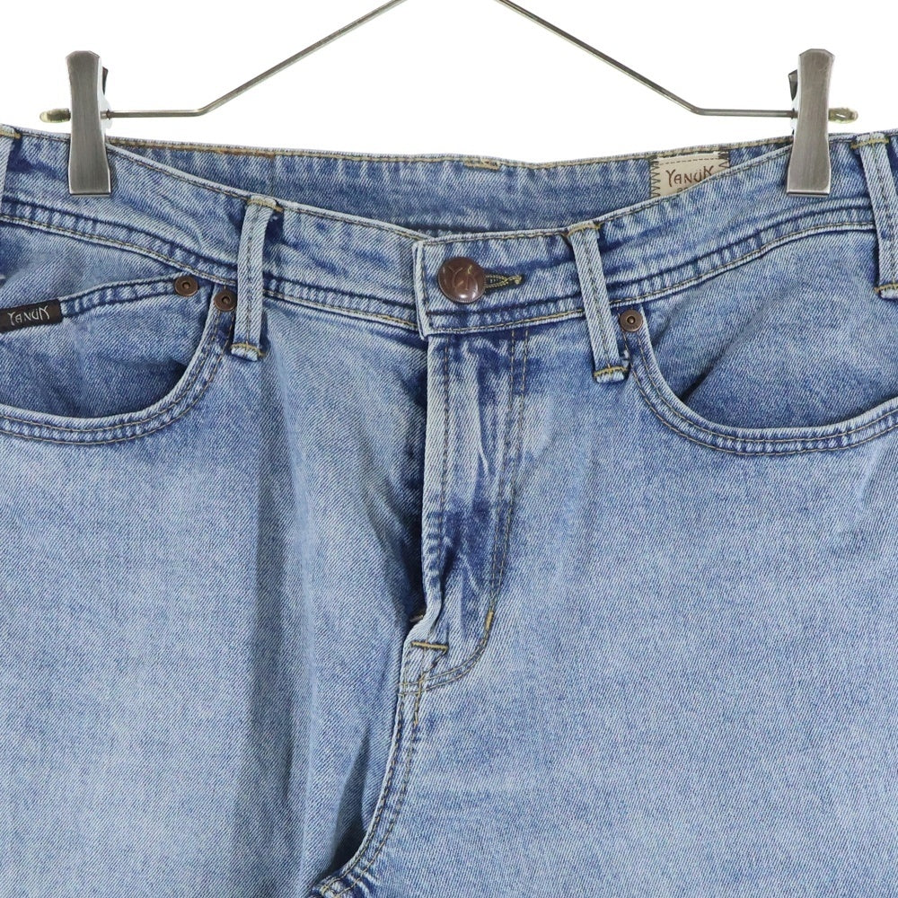 YANUK(ヤヌーク) ストレート デニムパンツ インディゴ 57251004