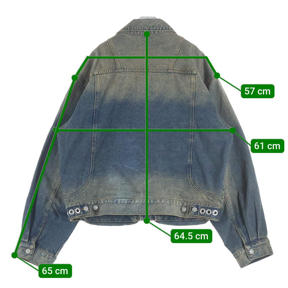 BREATH デニムジャケット BAD HOP 2024AW BREATH(ブレス) 24AW SUICIDE DENIM JACKET マルチポケット デニム