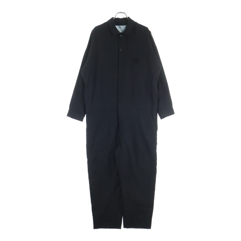 Dulcamara(ドゥルカマラ) ウール 長袖 つなぎ よそいきオールインワン ブラック