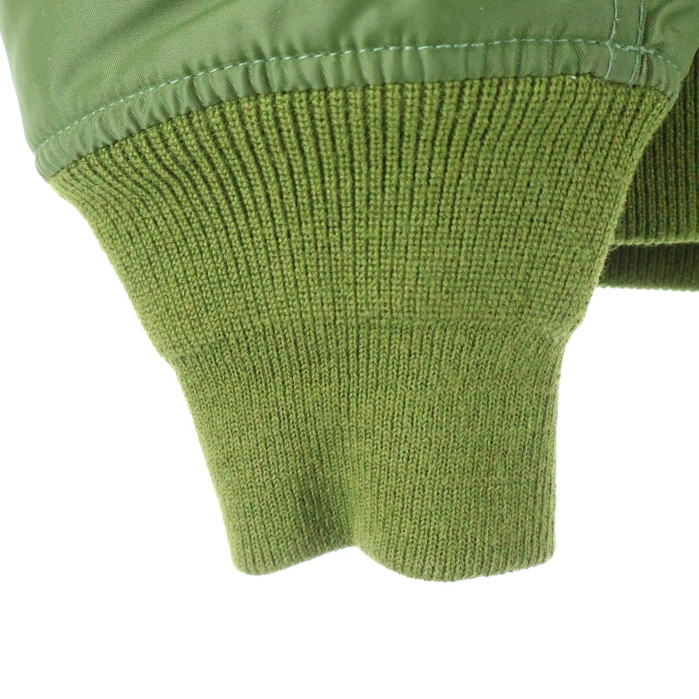 FACETASM(ファセッタズム) 19AW BIG MA-1 ナイロン フライトジャケット ブルゾン カーキ CHG-JK-M08