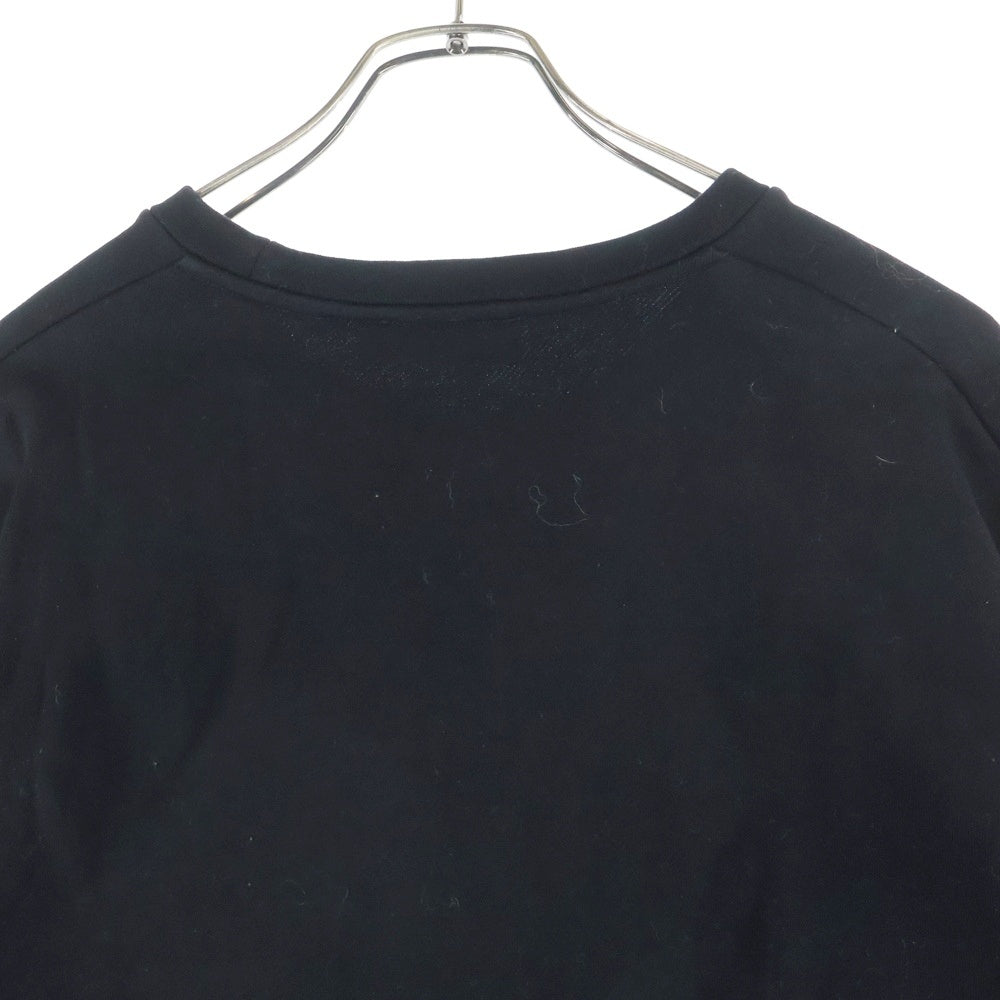 JIL SANDER(ジルサンダー) 18SS Short Sleeve Sweatshirt ショートスリーブ スウェット 半袖Tシャツ カットソー ブラック JSUM707000