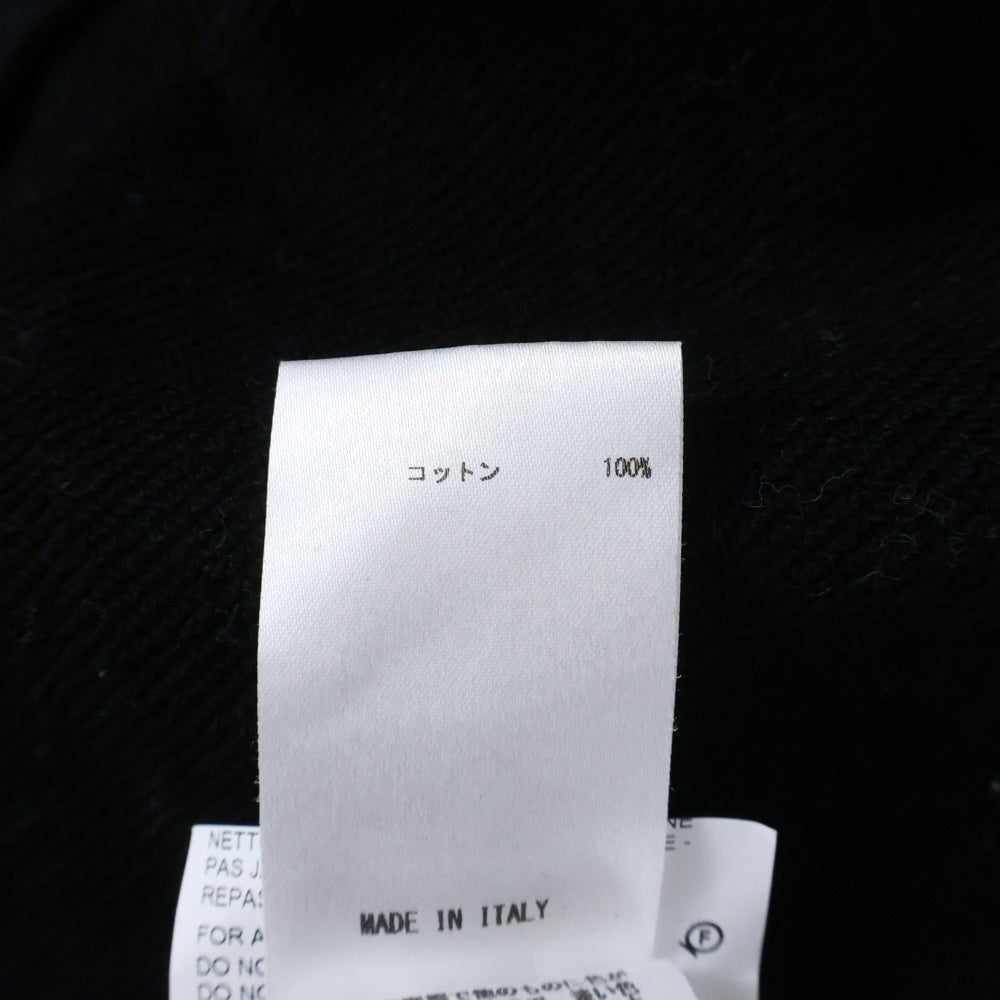 JIL SANDER(ジルサンダー) 18SS Short Sleeve Sweatshirt ショートスリーブ スウェット 半袖Tシャツ カットソー ブラック JSUM707000