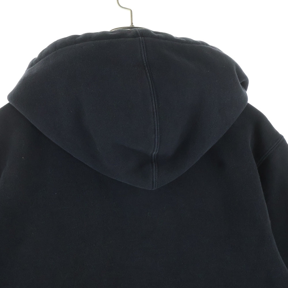 STUSSY(ステューシー) バタフライ エンブロイダリー プルオーバーパーカー スウェットフーディ ブラック