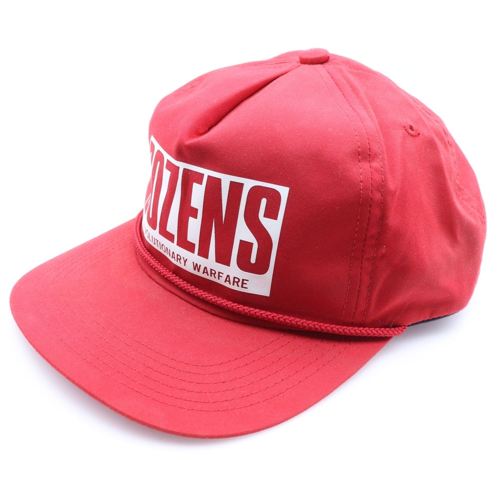 RATS(ラッツ) SOUVENIR CAP DOZENS フロントプリント スーベニアキャップ 帽子 レッド 21RA-0313