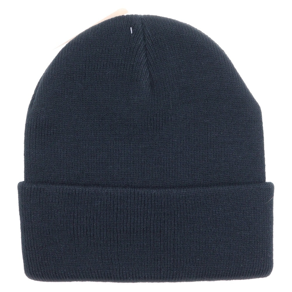 CARHARTT(カーハート) ACRYLIC WATCH HAT ロゴパッチ ビーニー ニット帽 帽子 ブラック A18-BLK