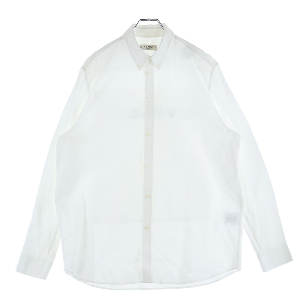 GIVENCHY(ジバンシィ) バッグロゴプリント 長袖シャツ ホワイト BM60H012AG