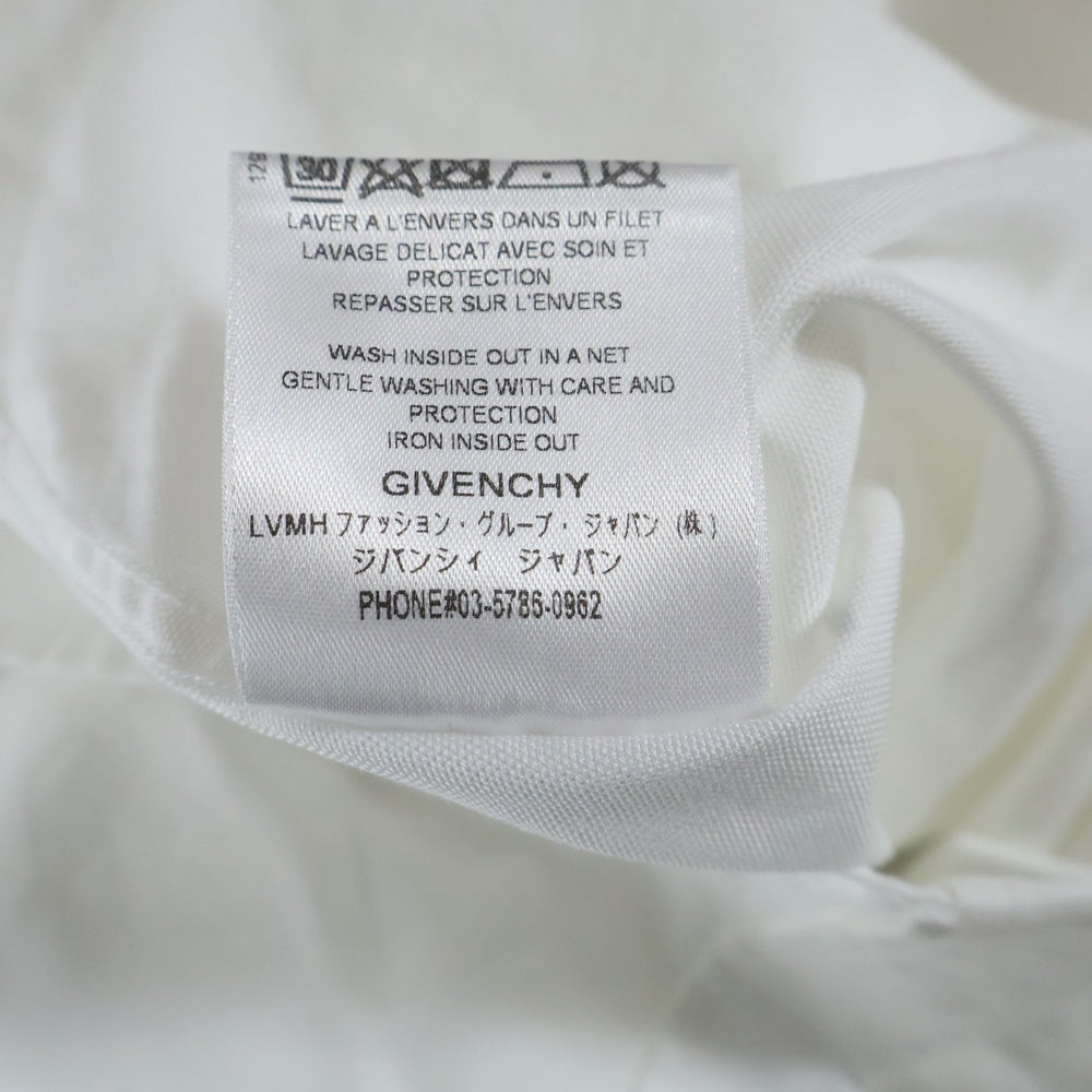 GIVENCHY(ジバンシィ) バッグロゴプリント 長袖シャツ ホワイト BM60H012AG