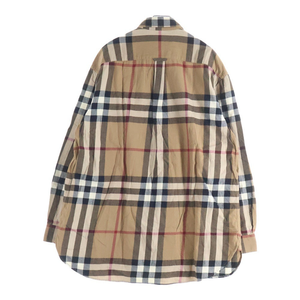 BURBERRY(バーバリー) 20AW ノバチェック 長袖シャツ ブラウン 4565531