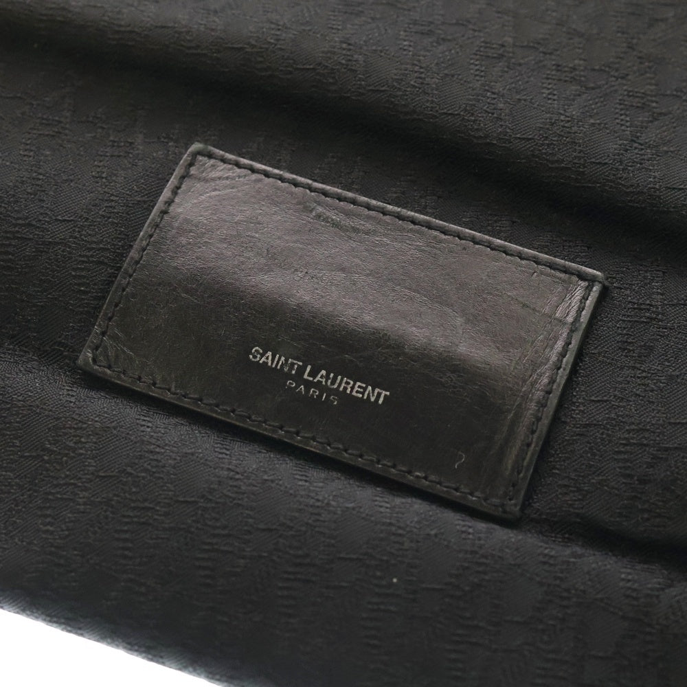 SAINT LAURENT PARIS(サンローランパリ) シティ トート ハンドバッグ ブラック
