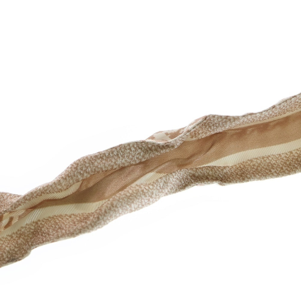 Christian Dior(クリスチャンディオール) ミッツァ シルク スカーフ ベージュ レディース