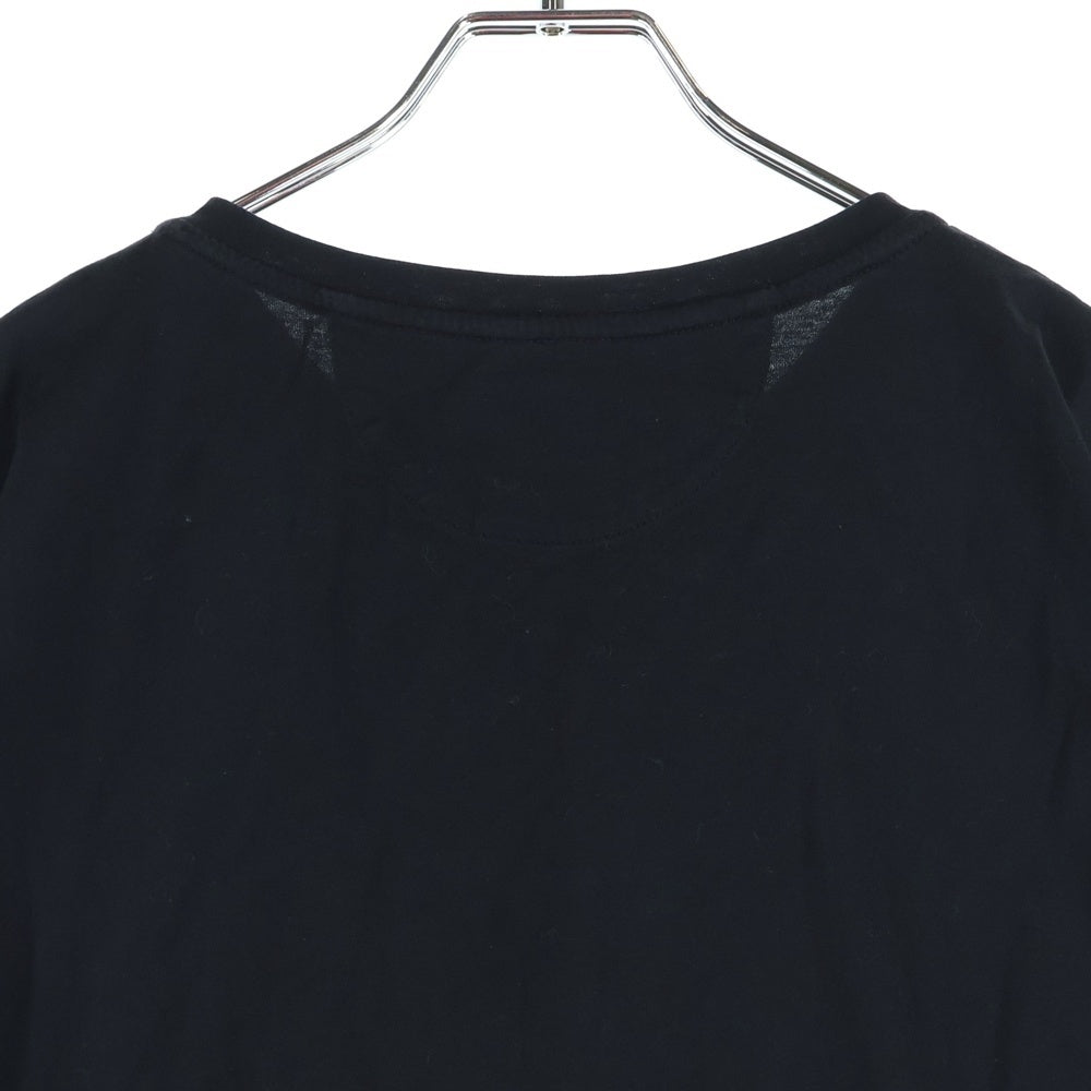FENDI(フェンディ) ×Karl Lagerfeld Karlito Rhinestone Tee カリート ラガーフェルド ストーン ロゴ 半袖Tシャツ ブラック FY0626