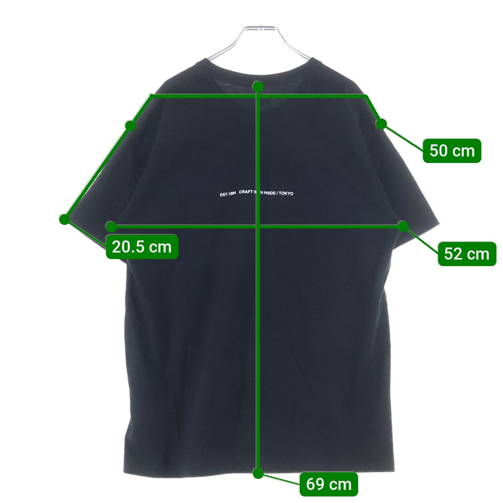 NEIGHBORHOOD(ネイバーフッド) Logo S/S Tee ロゴ半袖Tシャツ ブラック