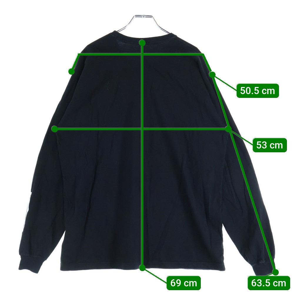 NEIGHBORHOOD(ネイバーフッド) Shop Label L/S Tee ラベルプリント 長袖Tシャツ ロンT ブラック