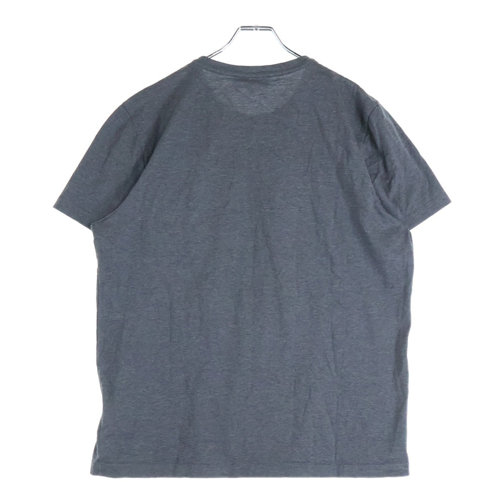 Salvatore Ferragamo(サルヴァトーレ フェラガモ) ガンチーニ刺繍 半袖ポケットTシャツ グレー