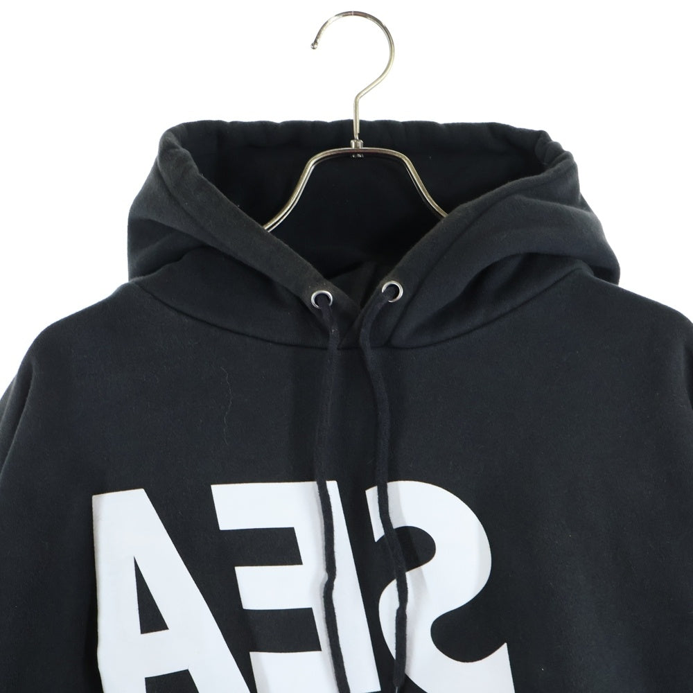 WIND AND SEA(ウィンダンシー) ×CASETiFY Logo Pullover Parka ケースティファイ ロゴ スウェット プルオーバーパーカー ブラック WDS-CSTF-04