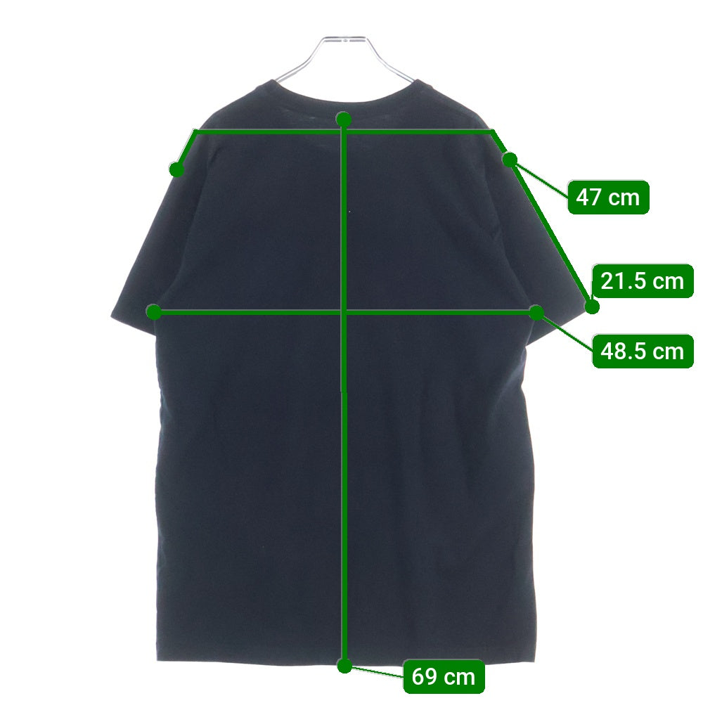 NEIGHBORHOOD(ネイバーフッド) フロントロゴプリント 半袖Tシャツ ブラック