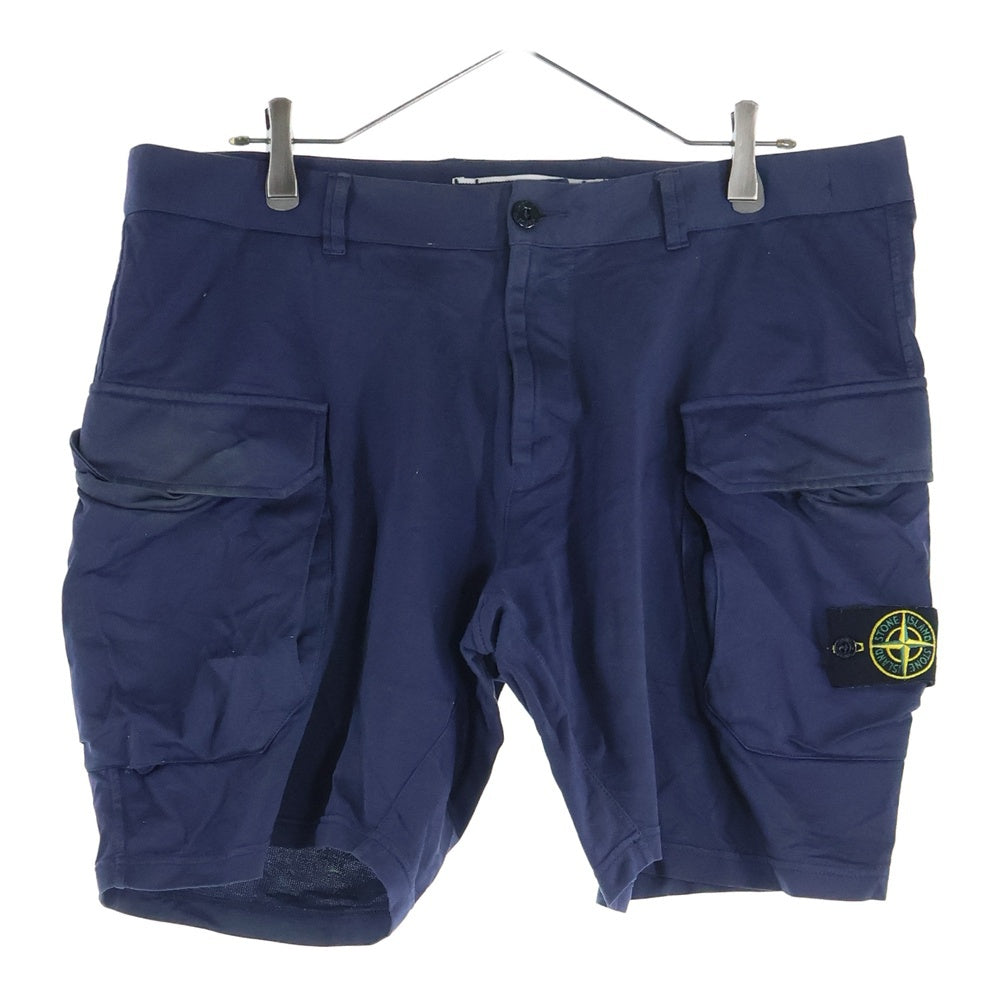 STONE ISLAND(ストーンアイランド) 16SS Cargo Short カーゴショーツ ハーフパンツ ネイビー 6415L0404