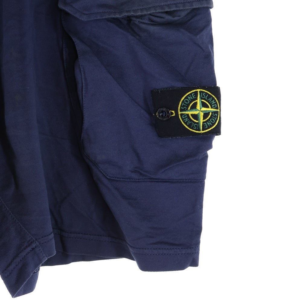 STONE ISLAND(ストーンアイランド) 16SS Cargo Short カーゴショーツ ハーフパンツ ネイビー 6415L0404