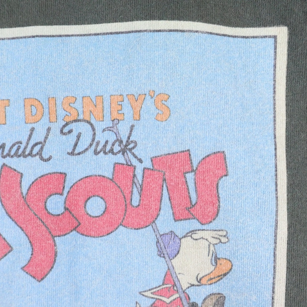 WIND AND SEA(ウィンダンシー) ×Disney Donald Boat SS Tee ディズニー ドナルドボート 半袖Tシャツ チャコールグレー WDS-C-DSNY-25-Q2-04