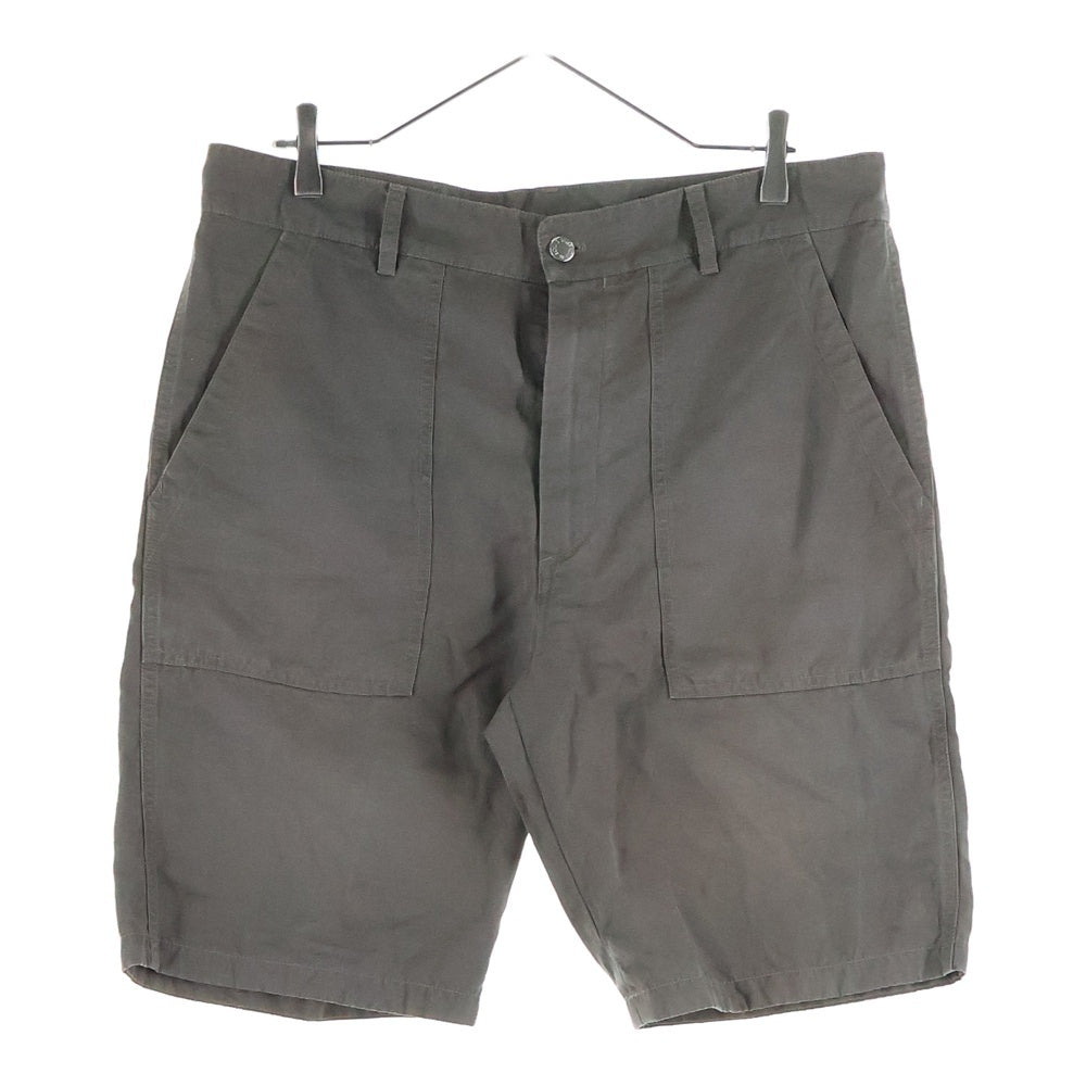 LOUIS VUITTON(ルイヴィトン) 10SS パンチング レザーパッチ ジップフライ ショーツ ハーフパンツ カーキ RM101M MQPA31BCQ