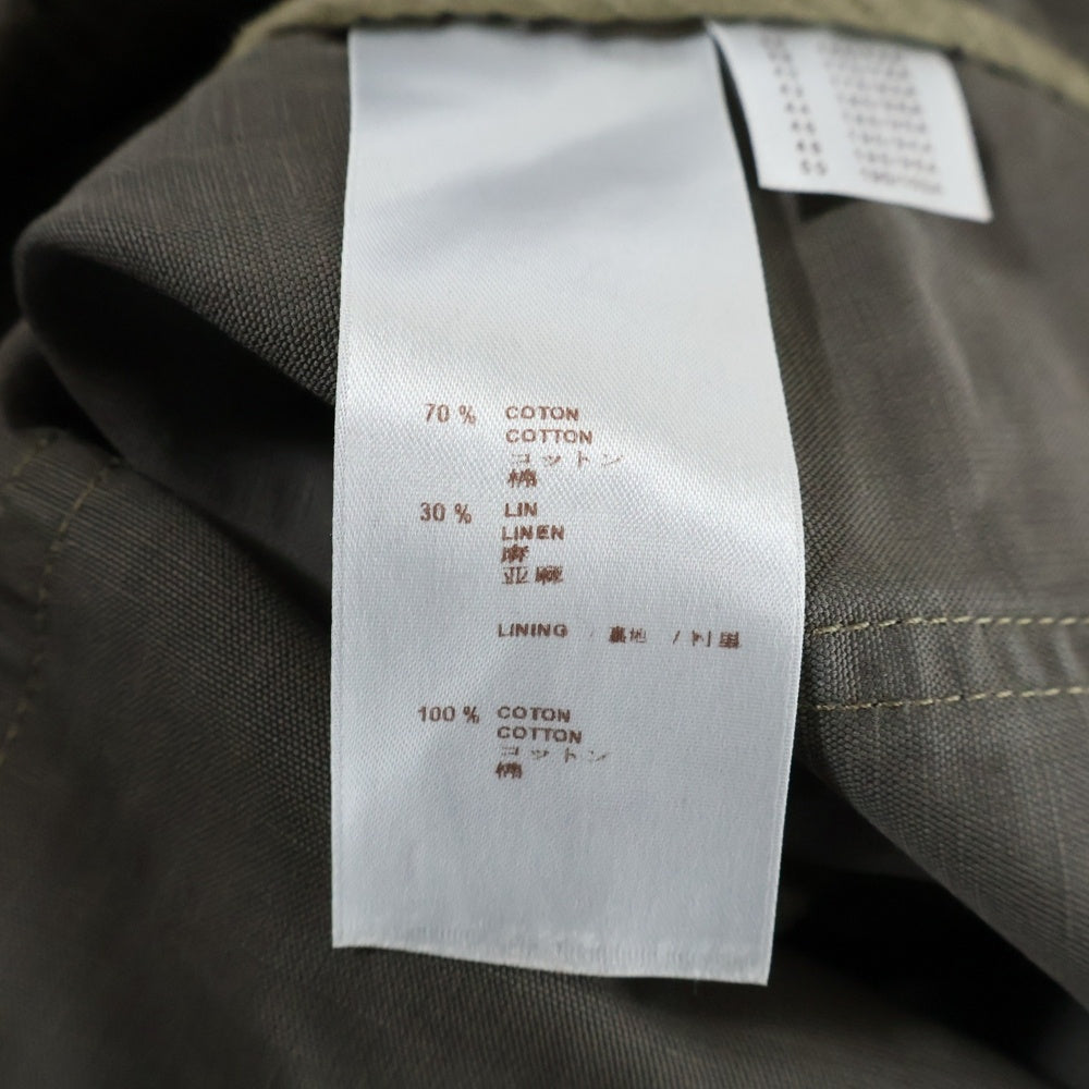 LOUIS VUITTON(ルイヴィトン) 10SS パンチング レザーパッチ ジップフライ ショーツ ハーフパンツ カーキ RM101M MQPA31BCQ