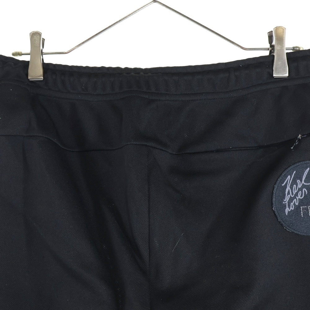 FENDI(フェンディ) ×Karl Lagerfeld Karlito Jogger Pants カリートラガーフェルト ラインストーン イージー ジョガーパンツ ブラック FAB512 A2UU