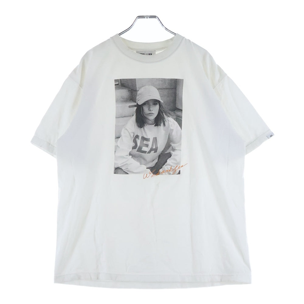 WIND AND SEA(ウィンダンシー) Photo Tee フォトプリント 半袖Tシャツ ホワイト WDS-CS-354