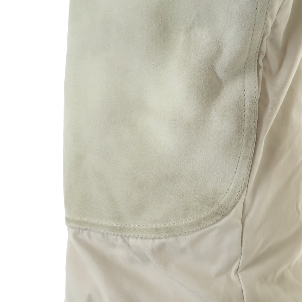 TOM FORD(トムフォード) N-3B リアルファー ダウンジャケット ホワイト BP057 TF161