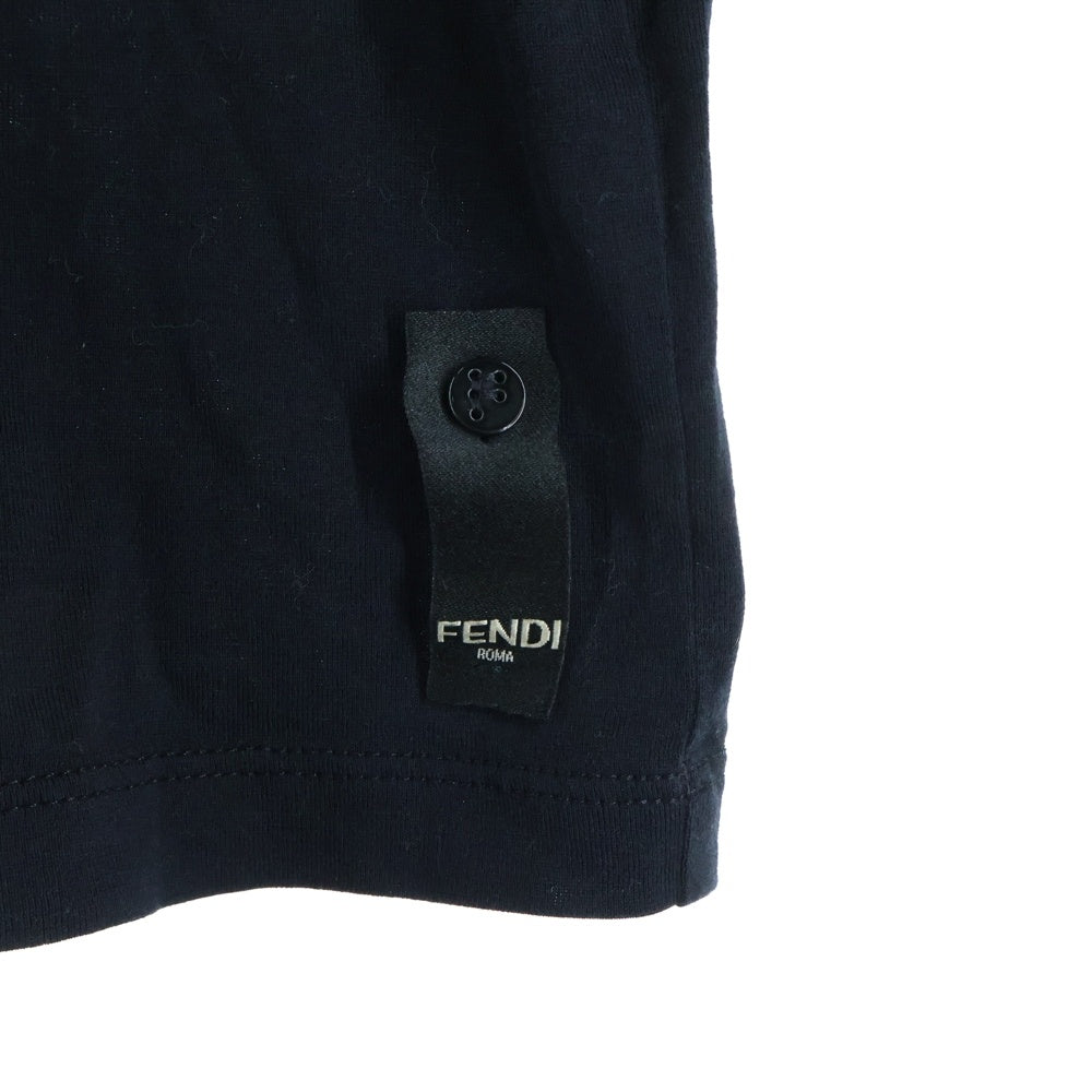 FENDI(フェンディ) Bugs Eye S/S Tee バグズアイ 半袖Tシャツ ブラック FY0910 A4PZ