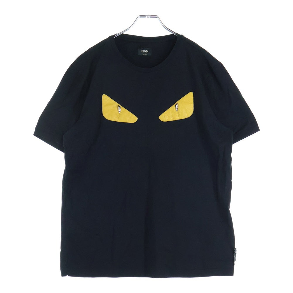 FENDI(フェンディ) Bugs Eye S/S Tee バグズアイ 半袖Tシャツ ブラック FY0722 94T