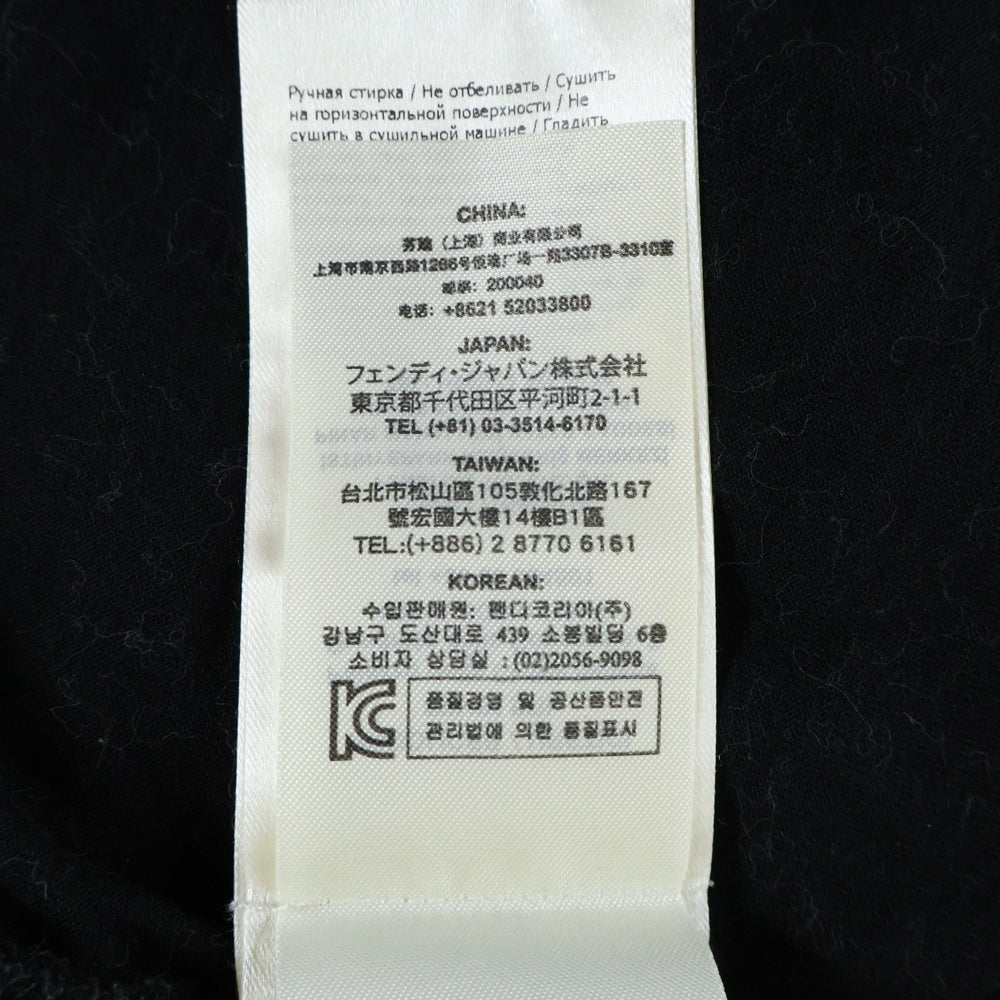 FENDI(フェンディ) Bugs Eye S/S Tee バグズアイ 半袖Tシャツ ブラック FY0722 94T