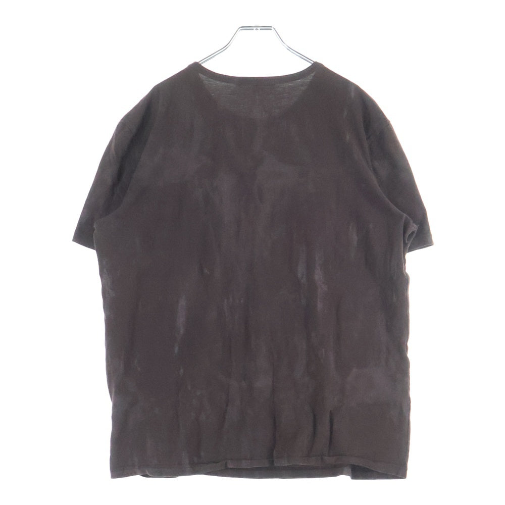 GUCCI(グッチ) フロントプリント 半袖Tシャツ ブラウン 299582