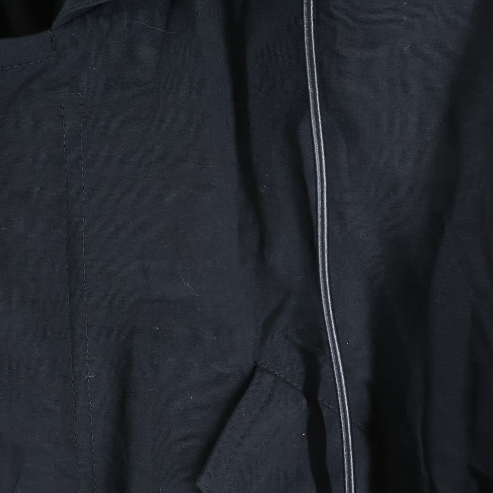 LOEWE(ロエベ) フード付き スプリング モッズコート ブラック H526Y01WAS