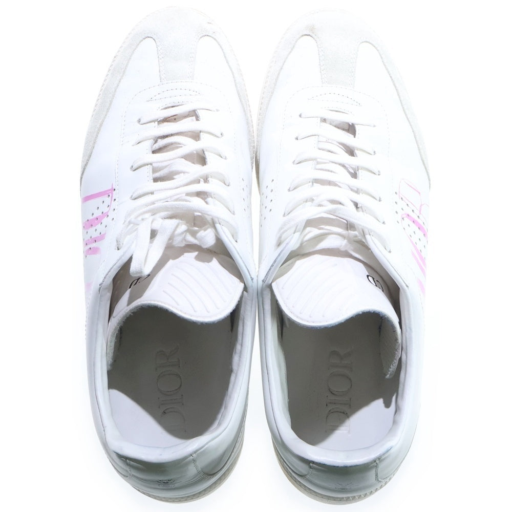 DIOR(ディオール) ×Alex Foxton B01 アレックス フォストン レザーローカットスニーカーシューズ ホワイト