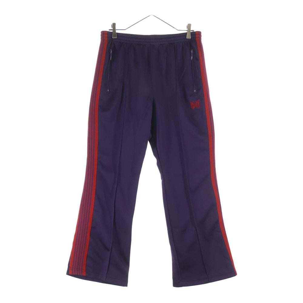 Needles(ニードルス) 22AW Boot-Cut Track Pant - Poly Smooth ブーツカット トラック ロングパンツ パープル LQ231
