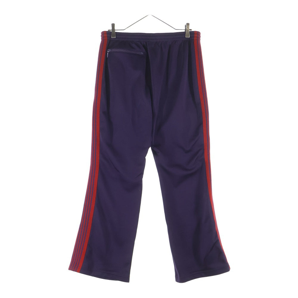 Needles(ニードルス) 22AW Boot-Cut Track Pant - Poly Smooth ブーツカット トラック ロングパンツ パープル LQ231