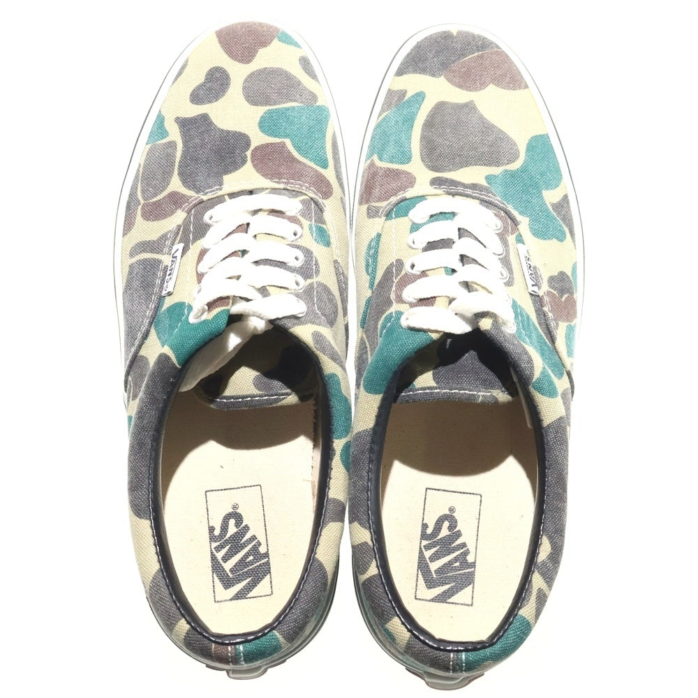 VANS(ヴァンズ) AUTHENTIC VINTAGE オーセンティック ヴィンテージ カモ柄 ローカットスニーカー カーキ US9/27cm 86029