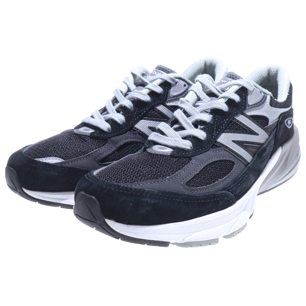 New Balance(ニューバランス) M990BK6 スエードメッシュ ローカットスニーカー ブラック US8/26cm
