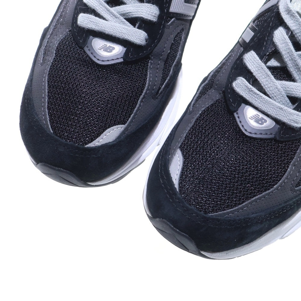 New Balance(ニューバランス) M990BK6 スエードメッシュ ローカットスニーカー ブラック US8/26cm