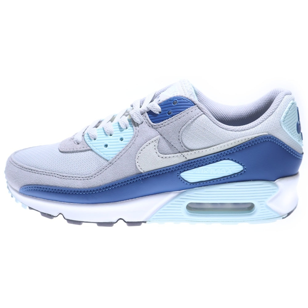 NIKE(ナイキ) AIR MAX 90 エアマックス ローカットスニーカー グレー/ブルー US9/27cm FN6958-001