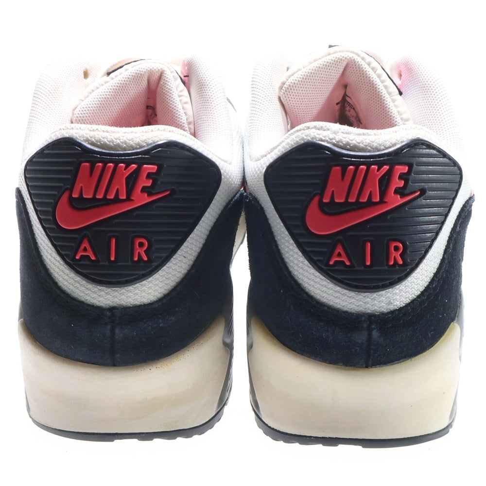 NIKE(ナイキ) AIR MAX 90 ESSENTIAL エアマックス90 エッセンシャル ローカットスニーカー ホワイト/ピンク US9/27cm 537384-120