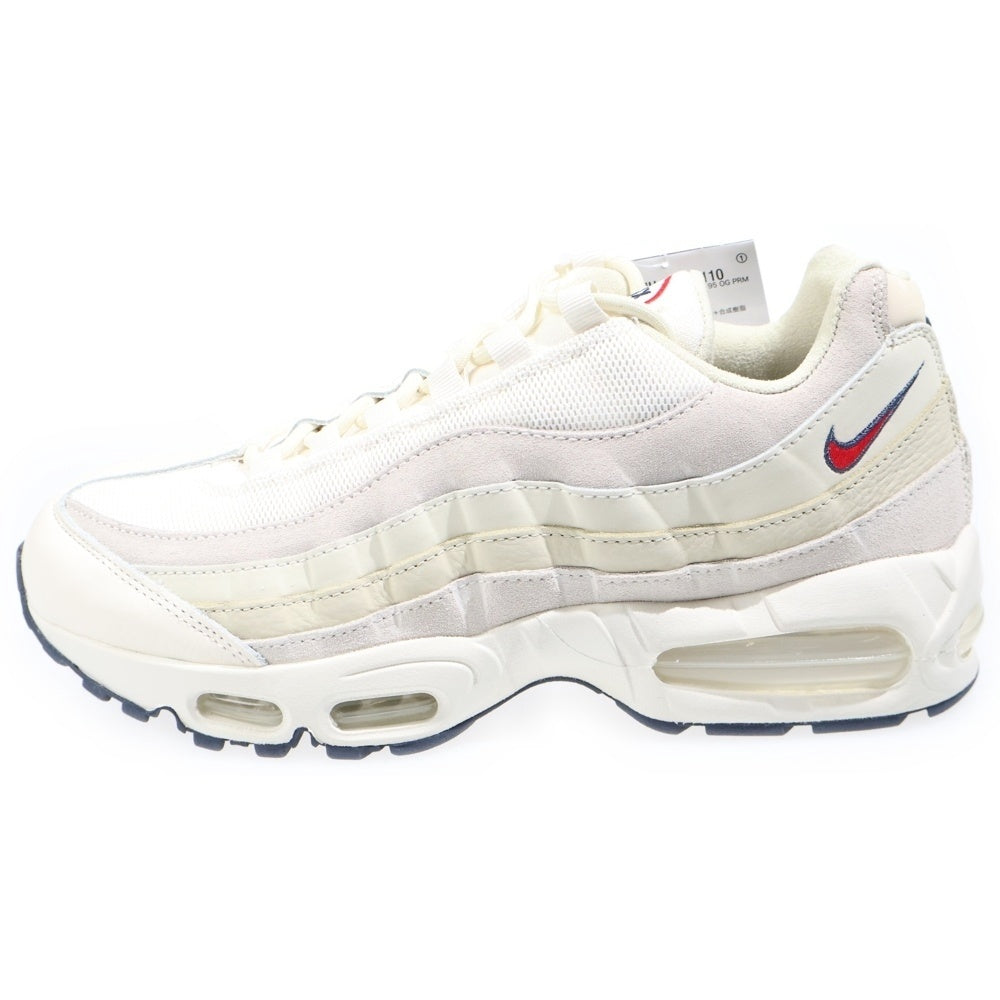 NIKE(ナイキ) AIR MAX 95 OG BIG BUBBLE エアマックス ビッグバブル ローカットスニーカー ホワイト/グレー US9/27cm IH4378-110