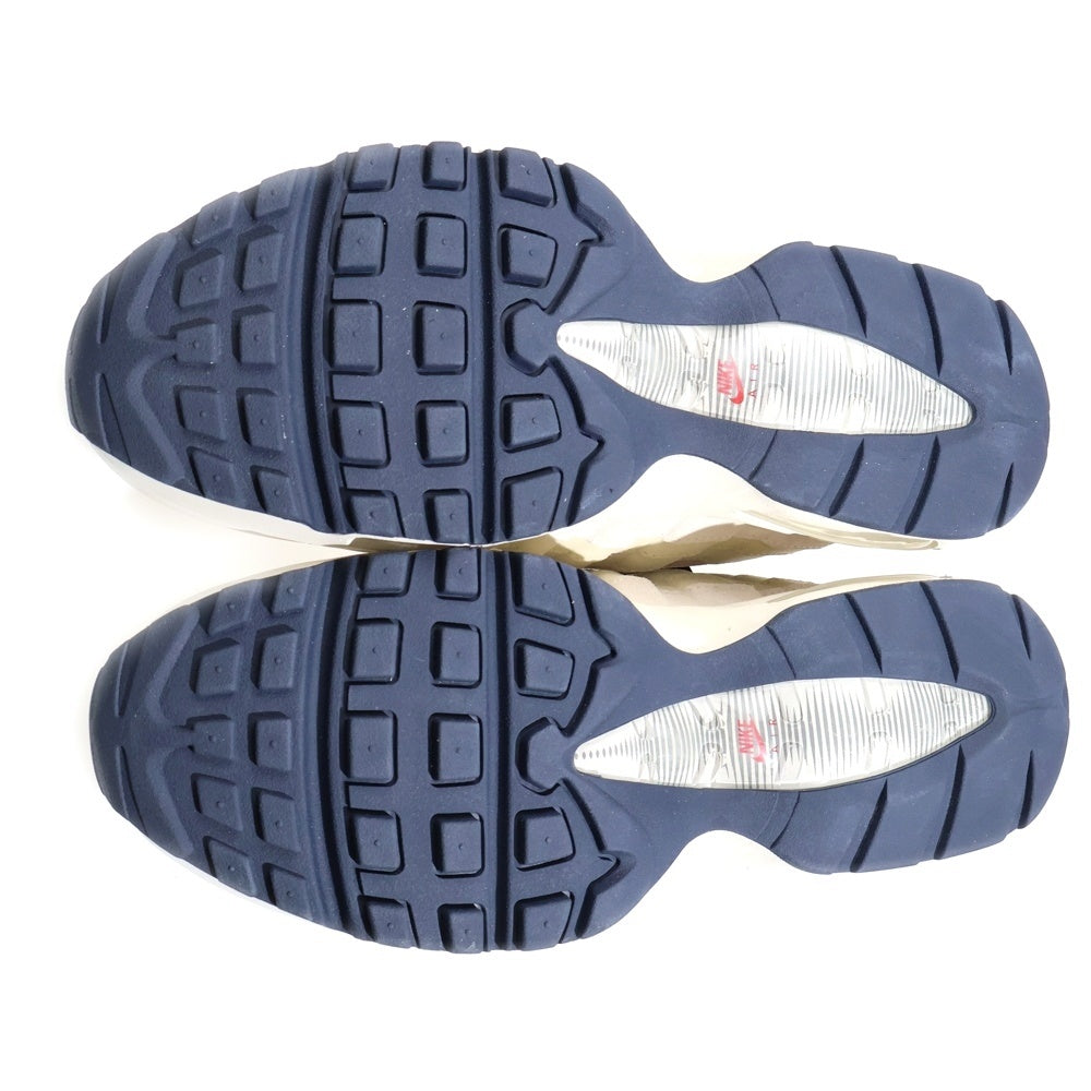 NIKE(ナイキ) AIR MAX 95 OG BIG BUBBLE エアマックス ビッグバブル ローカットスニーカー ホワイト/グレー US9/27cm IH4378-110