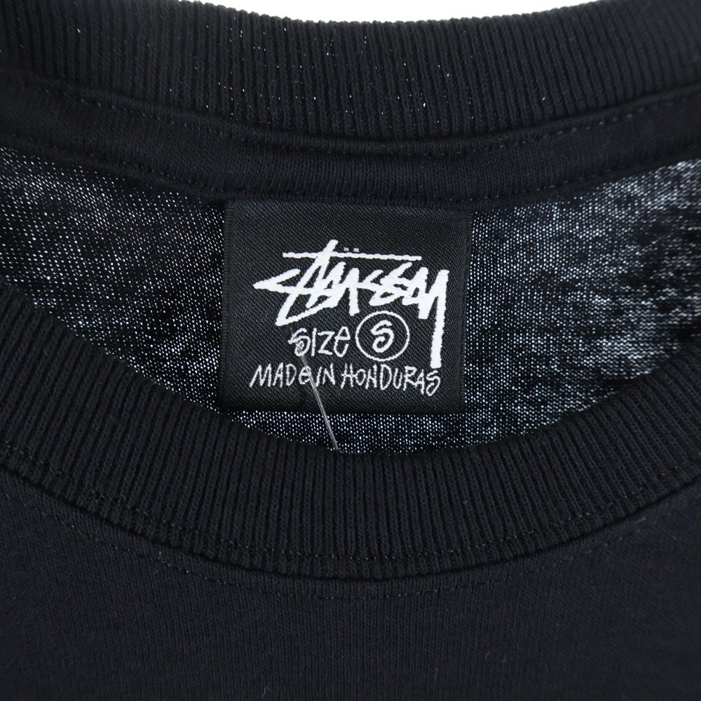 STUSSY(ステューシー) 25SS JOKER TEE ジョーカープリント クルーネック半袖Tシャツ カットソー ブラック 1905153