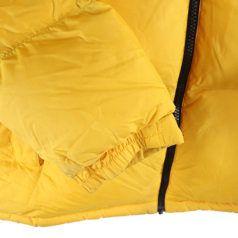 THE NORTH FACE(ザノースフェイス) NUPTSE JACKET ヌプシ ジップアップ フーデッド ダウンジャケット イエロー ND91841