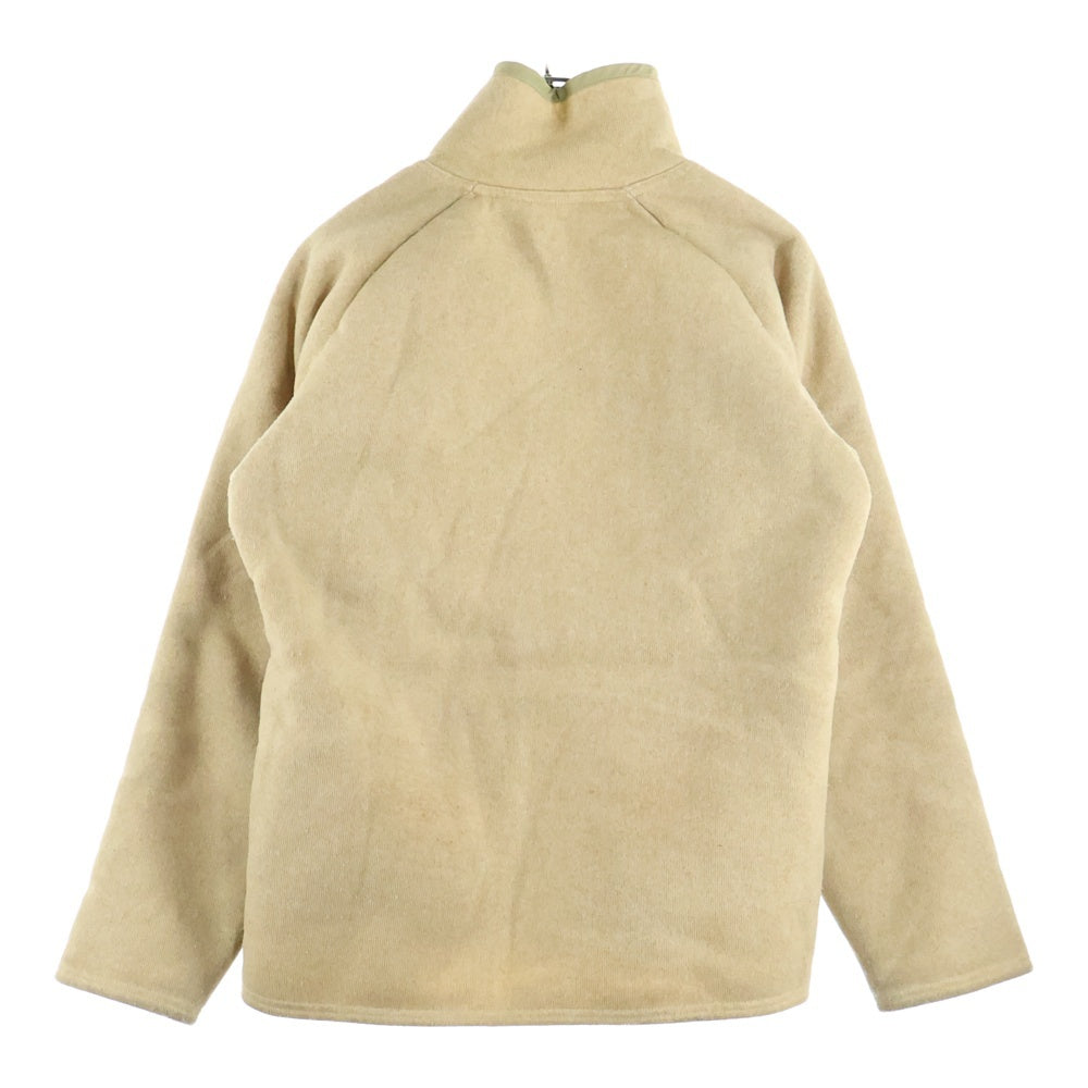 PATAGONIA(パタゴニア) 80S VINTAGE PILE JACKET ヴィンテージ フリース パイル ハーフジップ プルオーバージャケット ベージュ