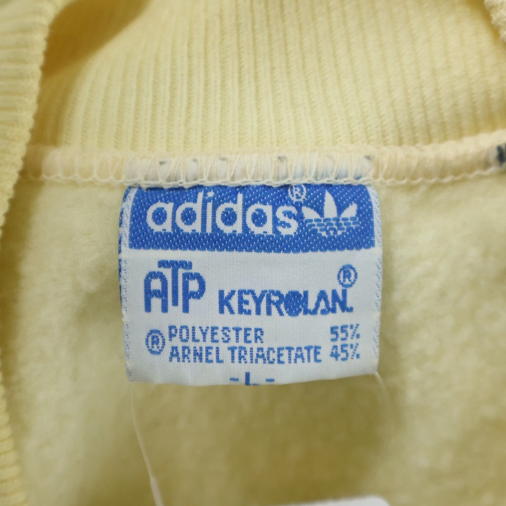 adidas(アディダス) 70S VINTAGE ATP KEYROLAN ヴィンテージ トレフォイルロゴ刺繍 トラックジャケット ホワイト/ブルー