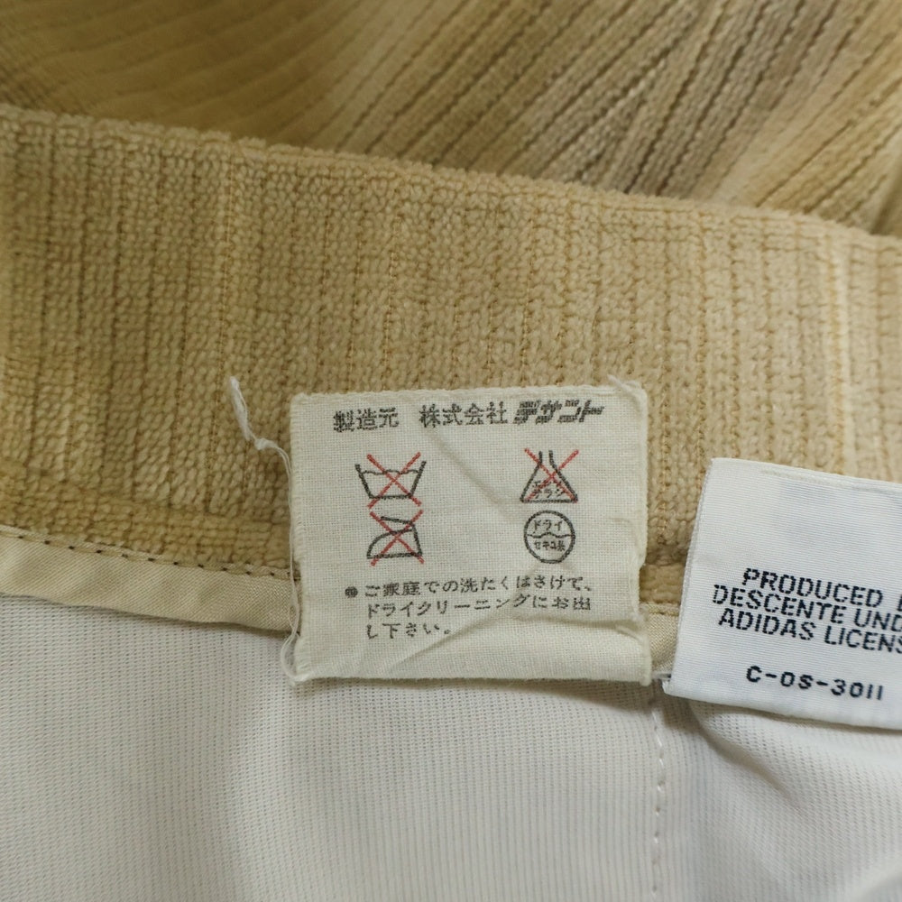 adidas(アディダス) 60-70S VINTAGE ヴィンテージ コーデュロイ トラックパンツ ベージュ