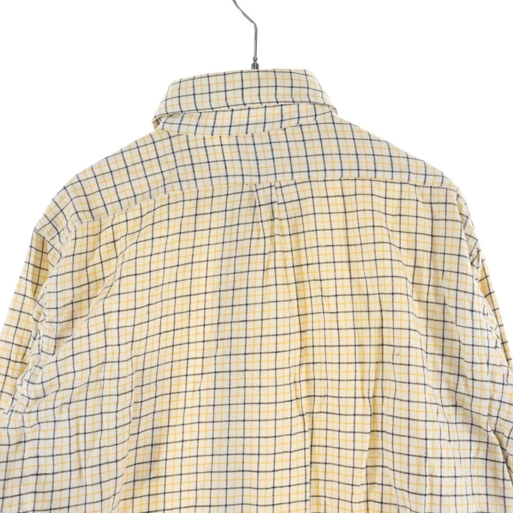 VINTAGE(ヴィンテージ) 60S VINTAGE Bloomingdale's ブルーミングテールズ ガンクラブチェック 長袖シャツ アイボリー/イエロー