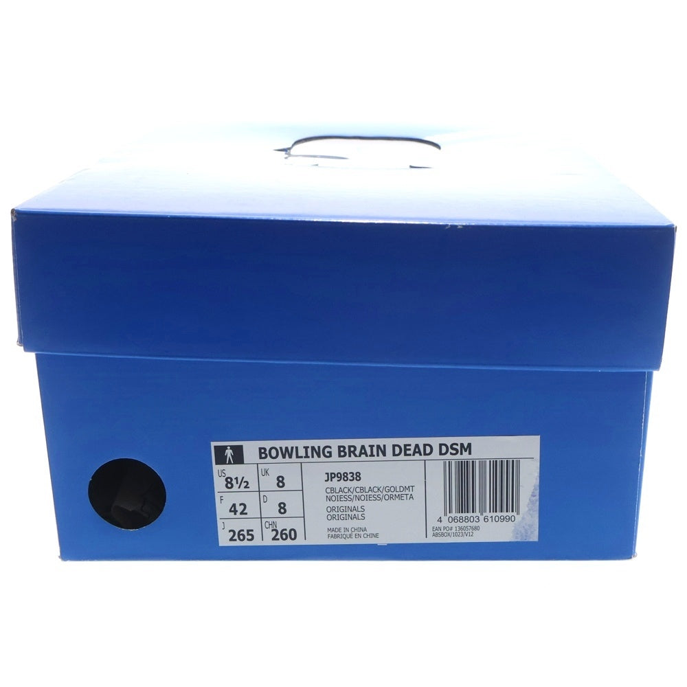 adidas(アディダス) ×Dover Street Market ×Brain Dead BOWLING ドーバーストリートマーケット ブレインデッド ボウリング レザー ローカットスニーカー US8.5/26.5cm JP9838